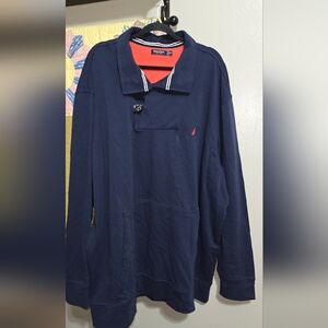 NAUTICA pullover Mens 3xlt In Navy